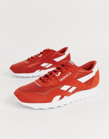 Reebok Classic Nylon Crvene - Muške Tenisice | 41879OSCE